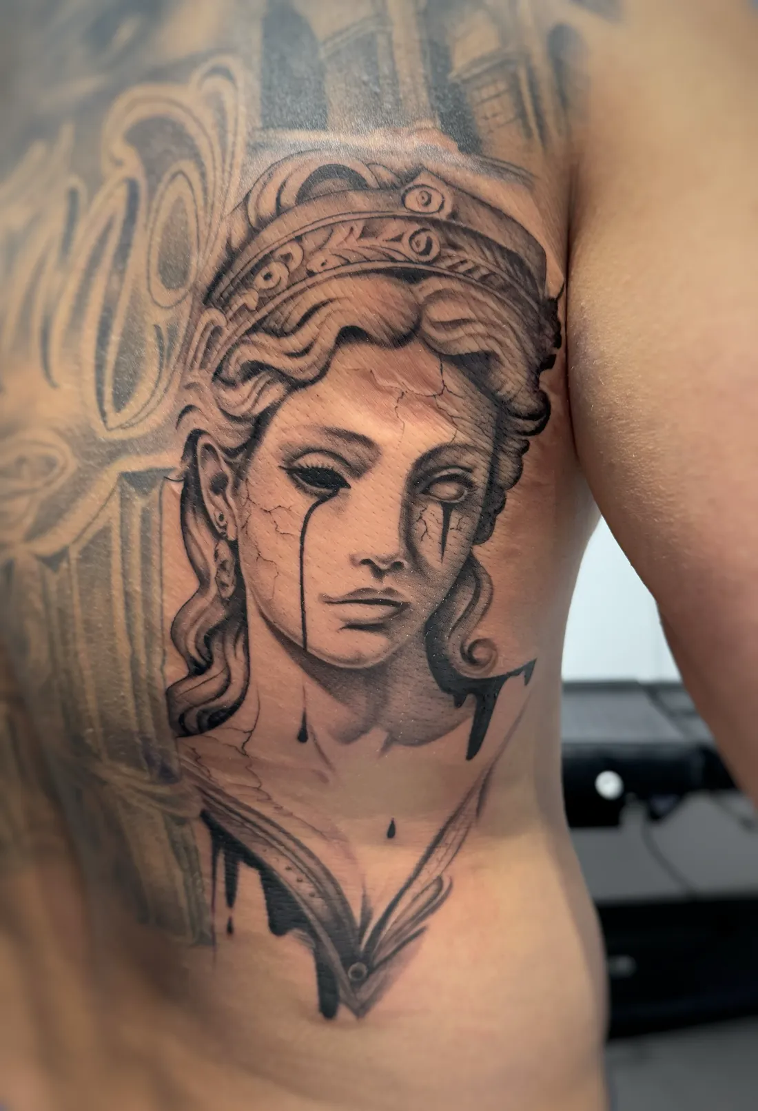 Realismus — Realismus Tattoo von Alexander