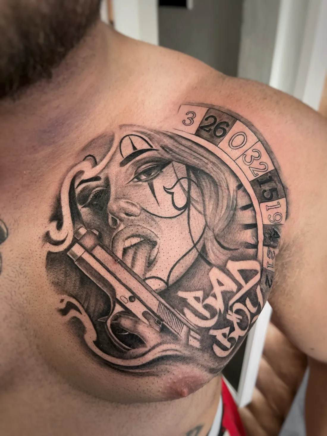 Realismus — Realismus Tattoo von Alexander