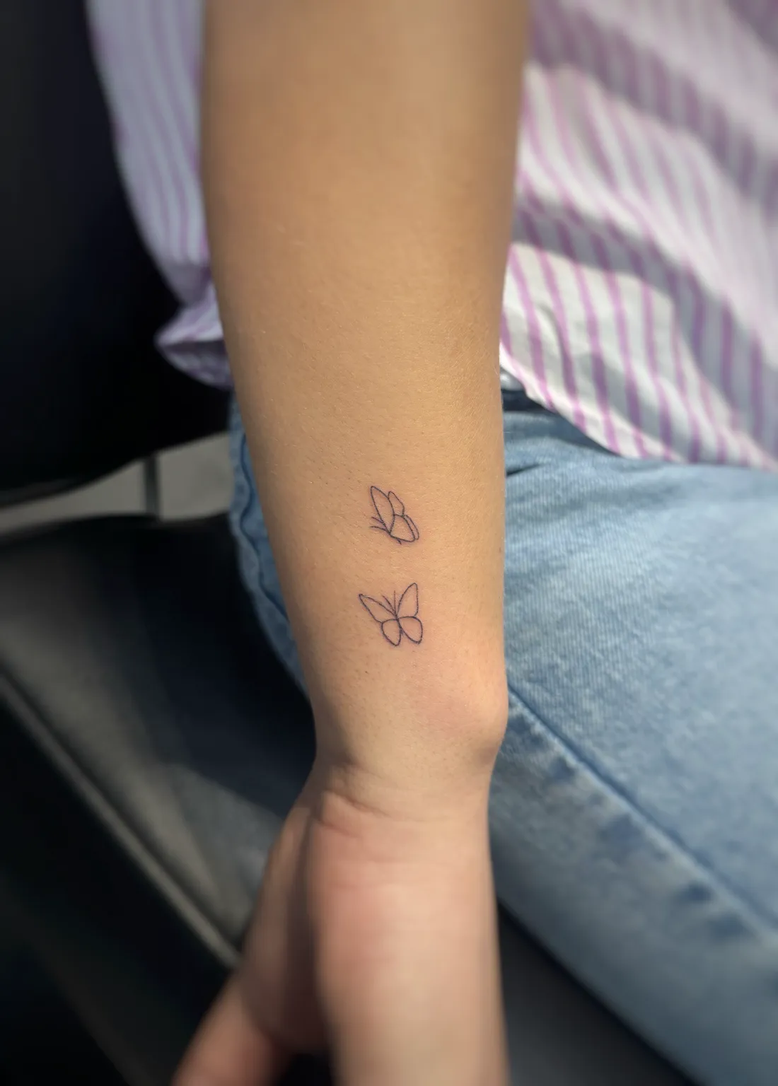 Fine Line — Fine Line Tattoo von Alexander