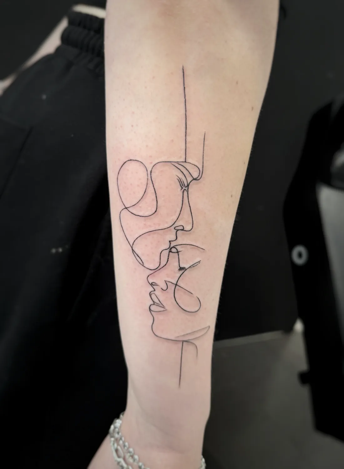 Fine Line — Fine Line Tattoo von Alexander