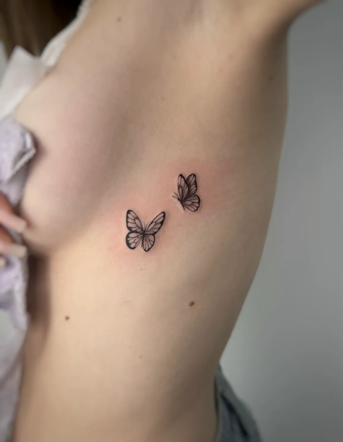Fine Line — Fine Line Tattoo von Alexander
