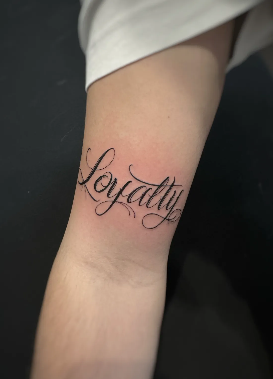 Lettering — Lettering Tattoo von Alexander