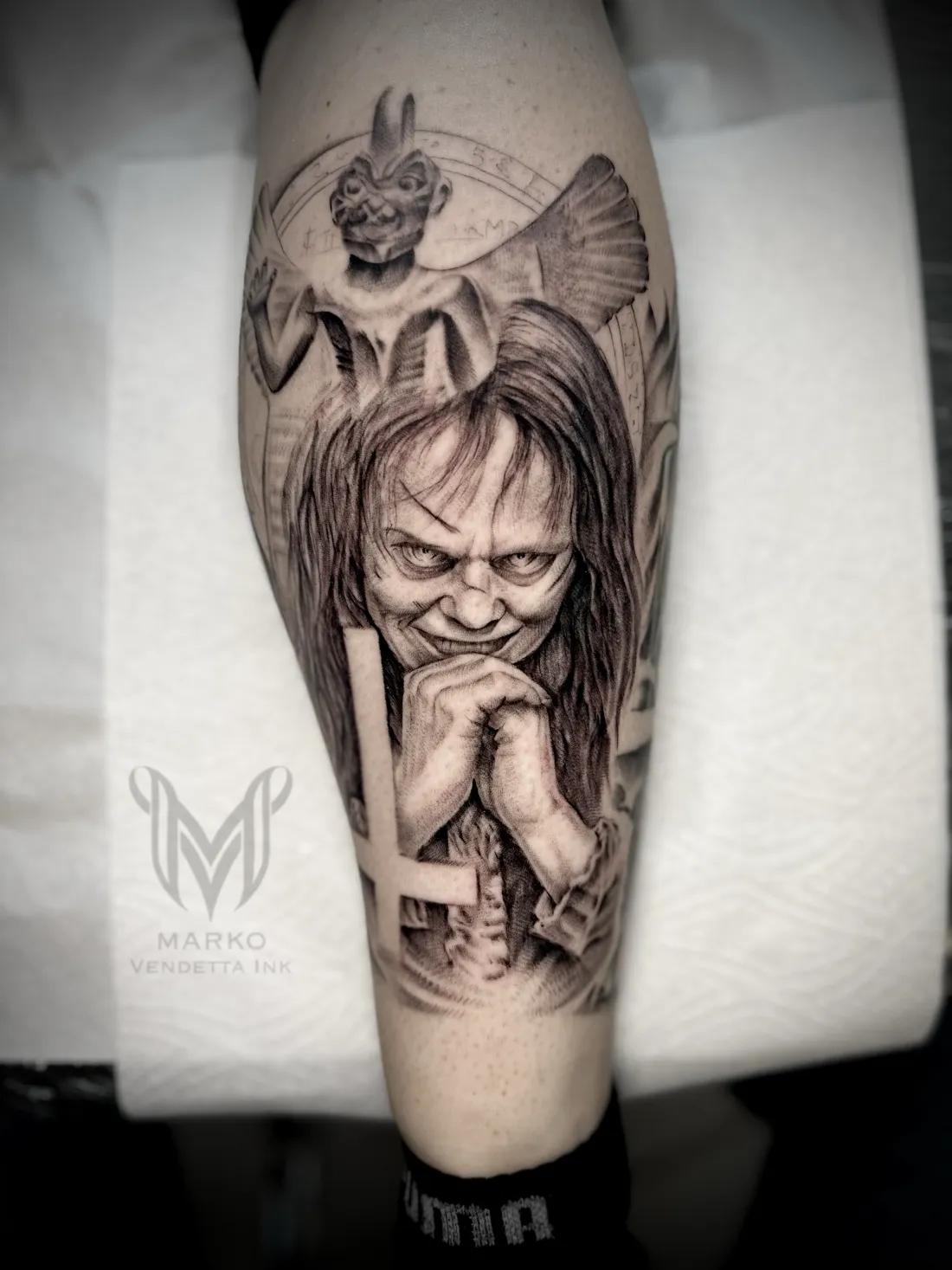 Realismus — Realismus Tattoo von Marko