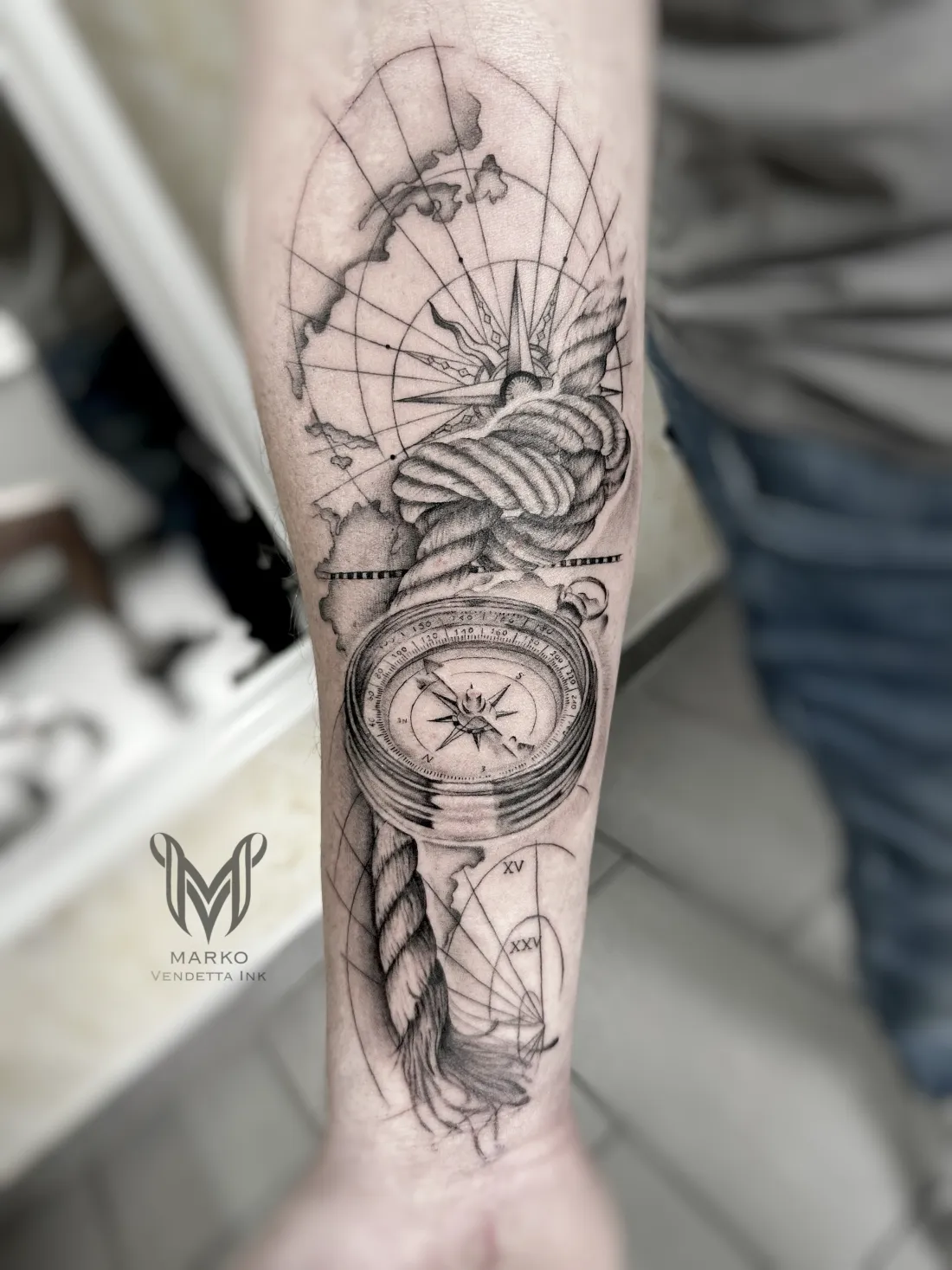 Realismus — Realismus Tattoo von Marko