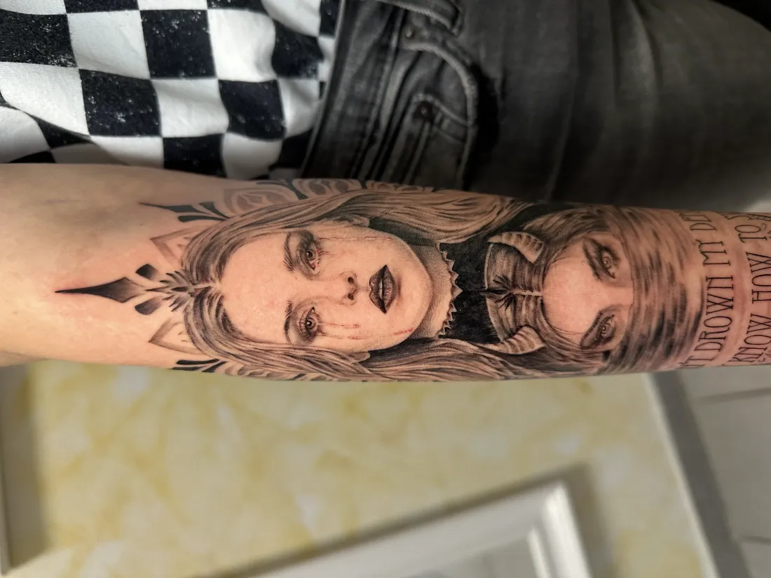Realismus — Realismus Tattoo von Marko