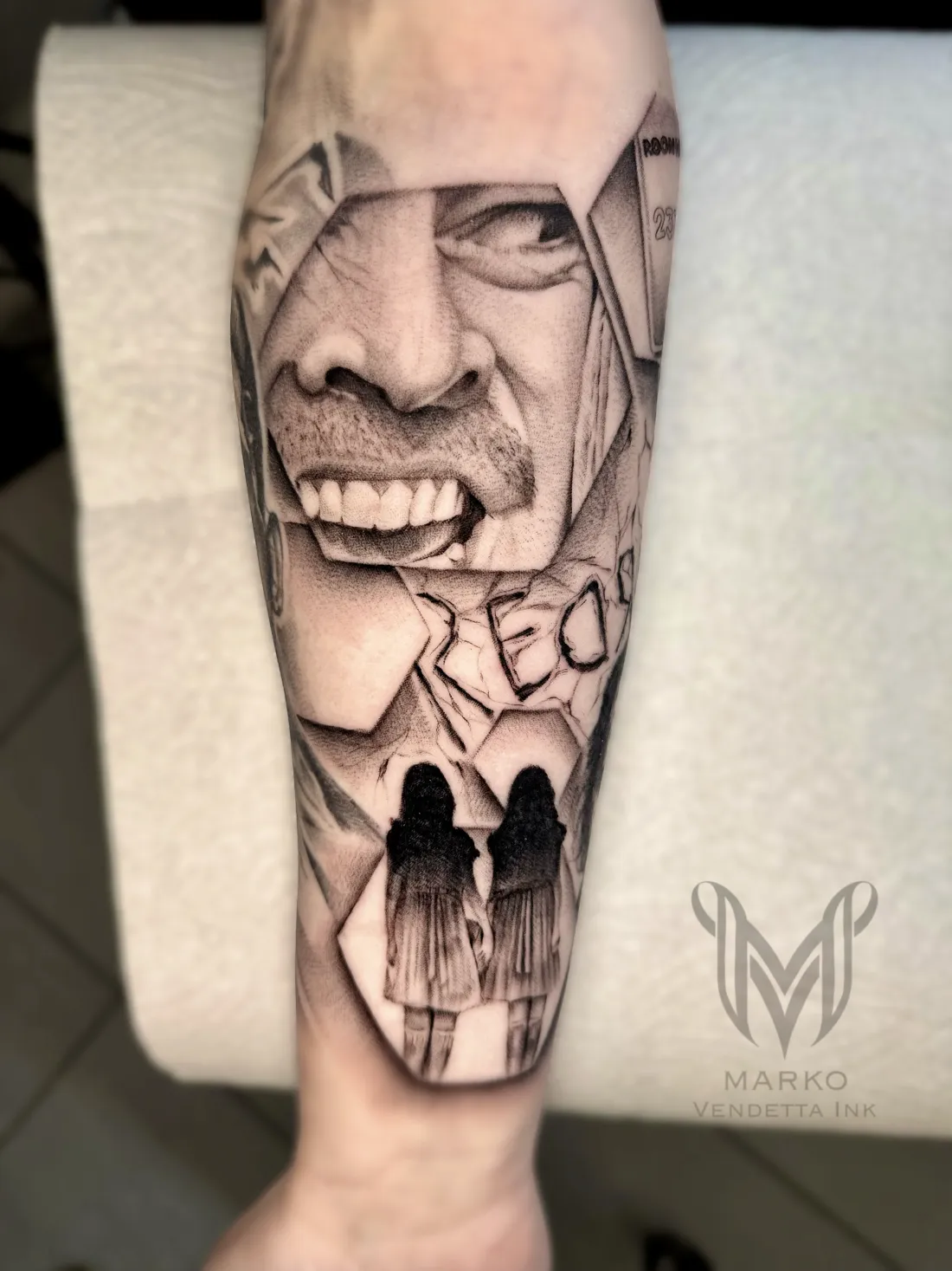 Realismus — Realismus Tattoo von Marko