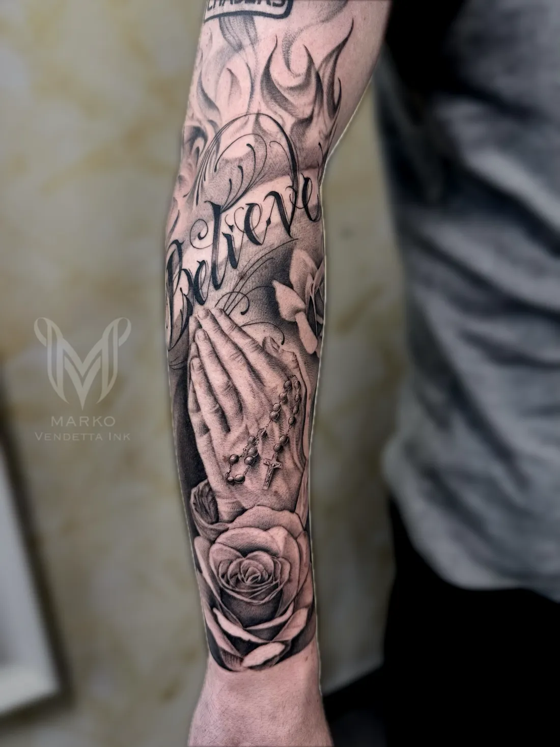 Realismus — Realismus Tattoo von Marko