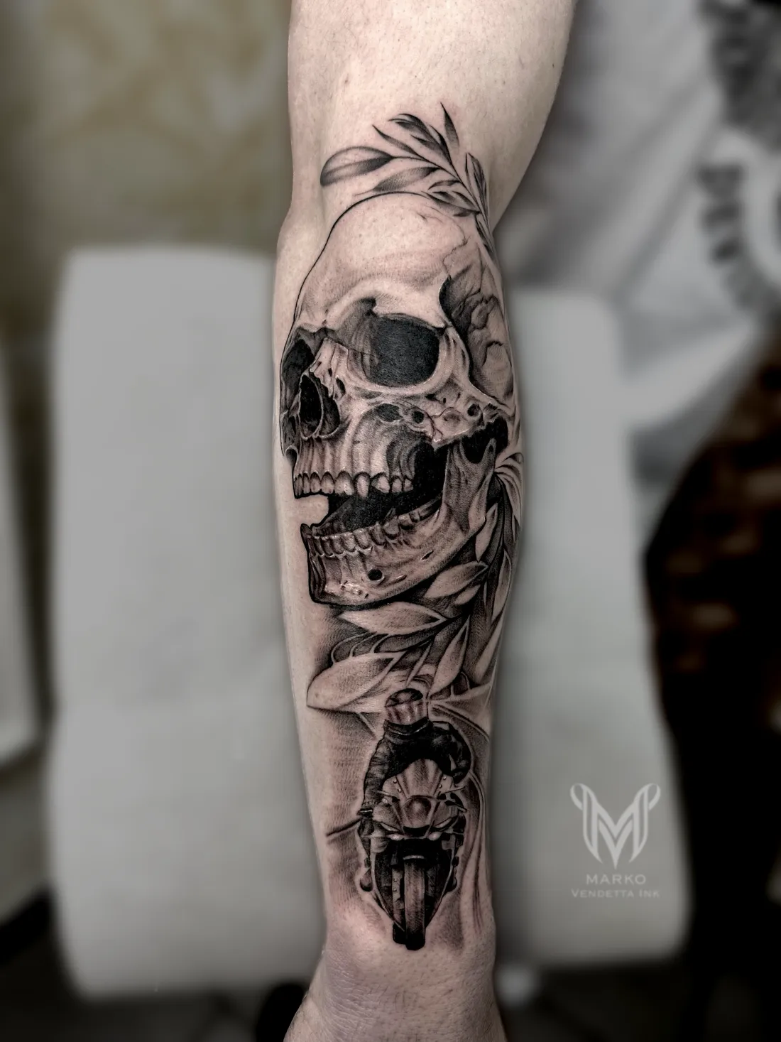 Realismus — Realismus Tattoo von Marko