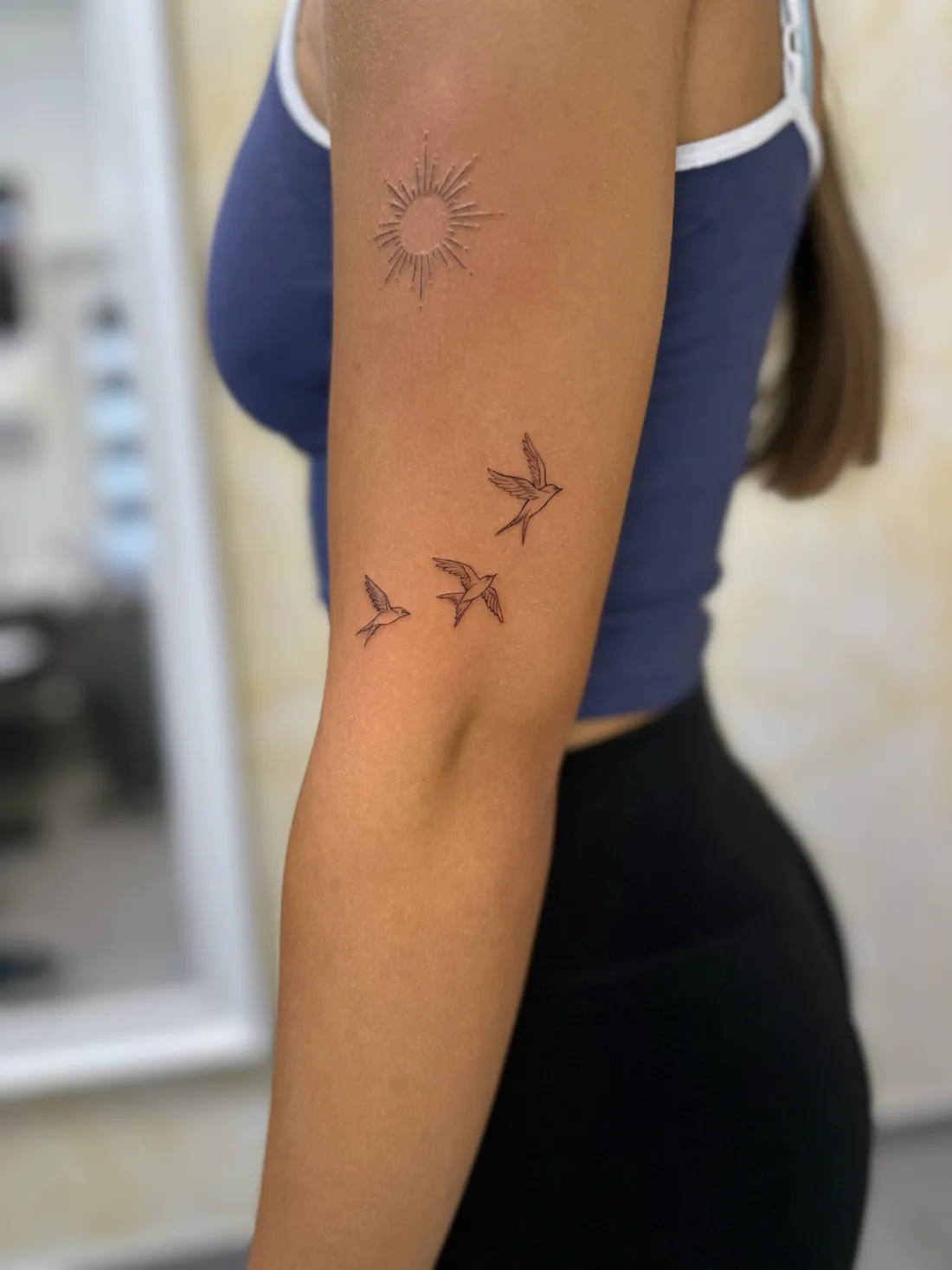 Fine Line — Fine Line Tattoo von Marko