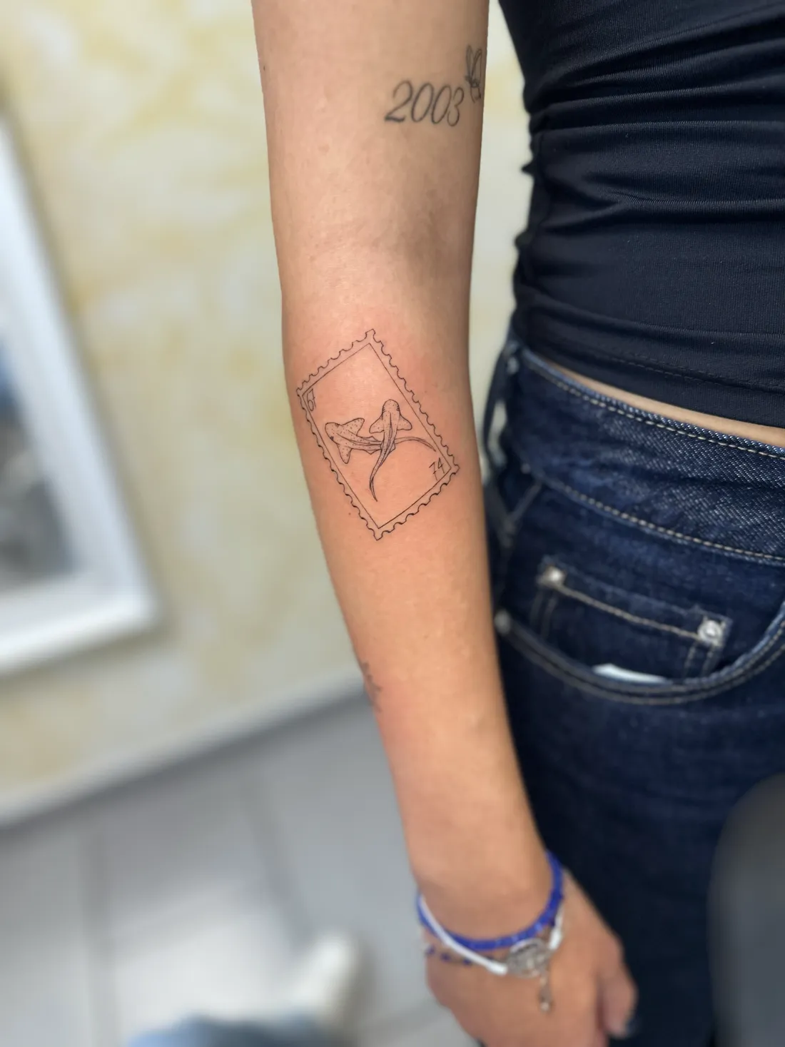 Fine Line — Fine Line Tattoo von Marko