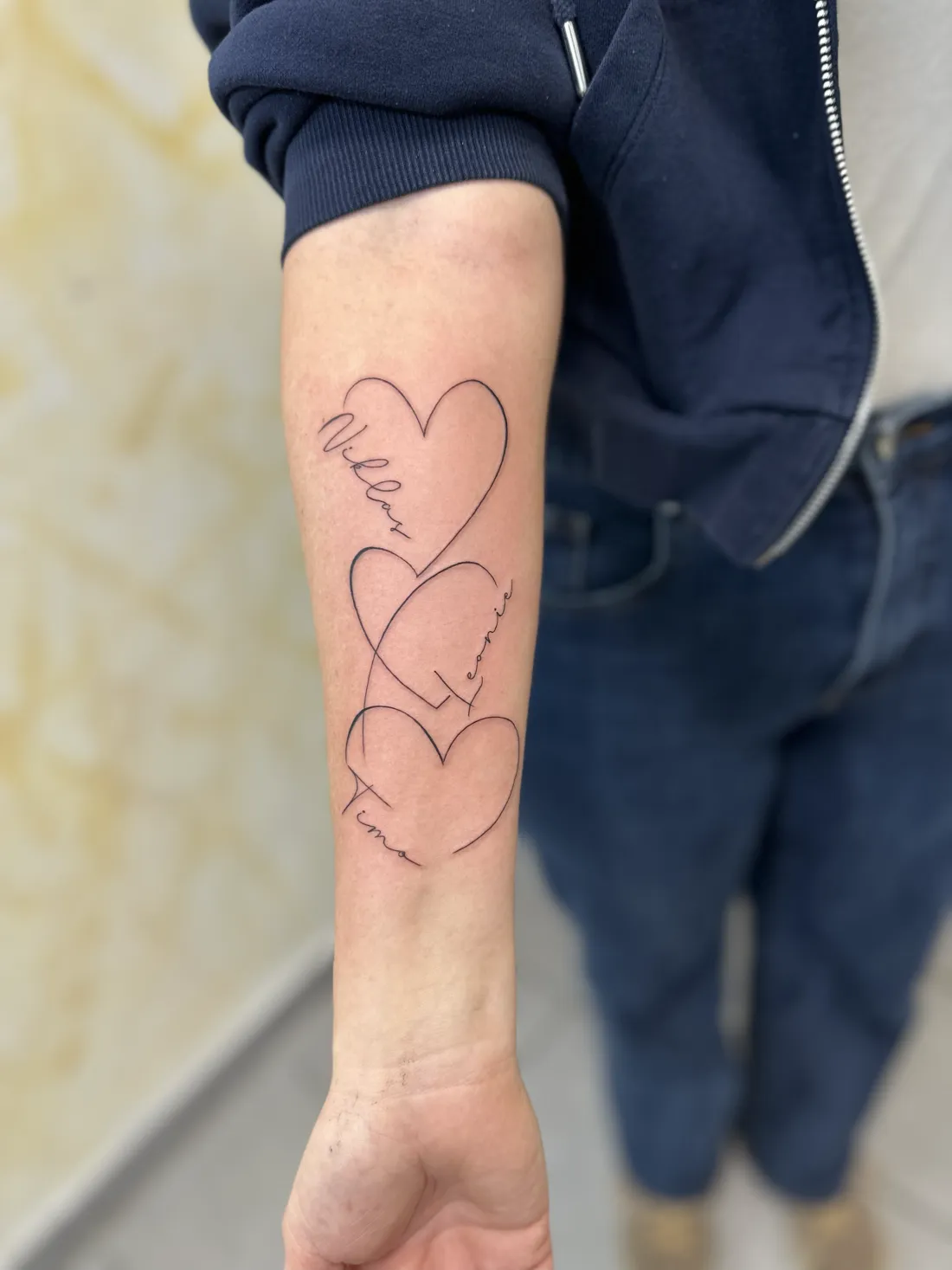 Fine Line — Fine Line Tattoo von Marko