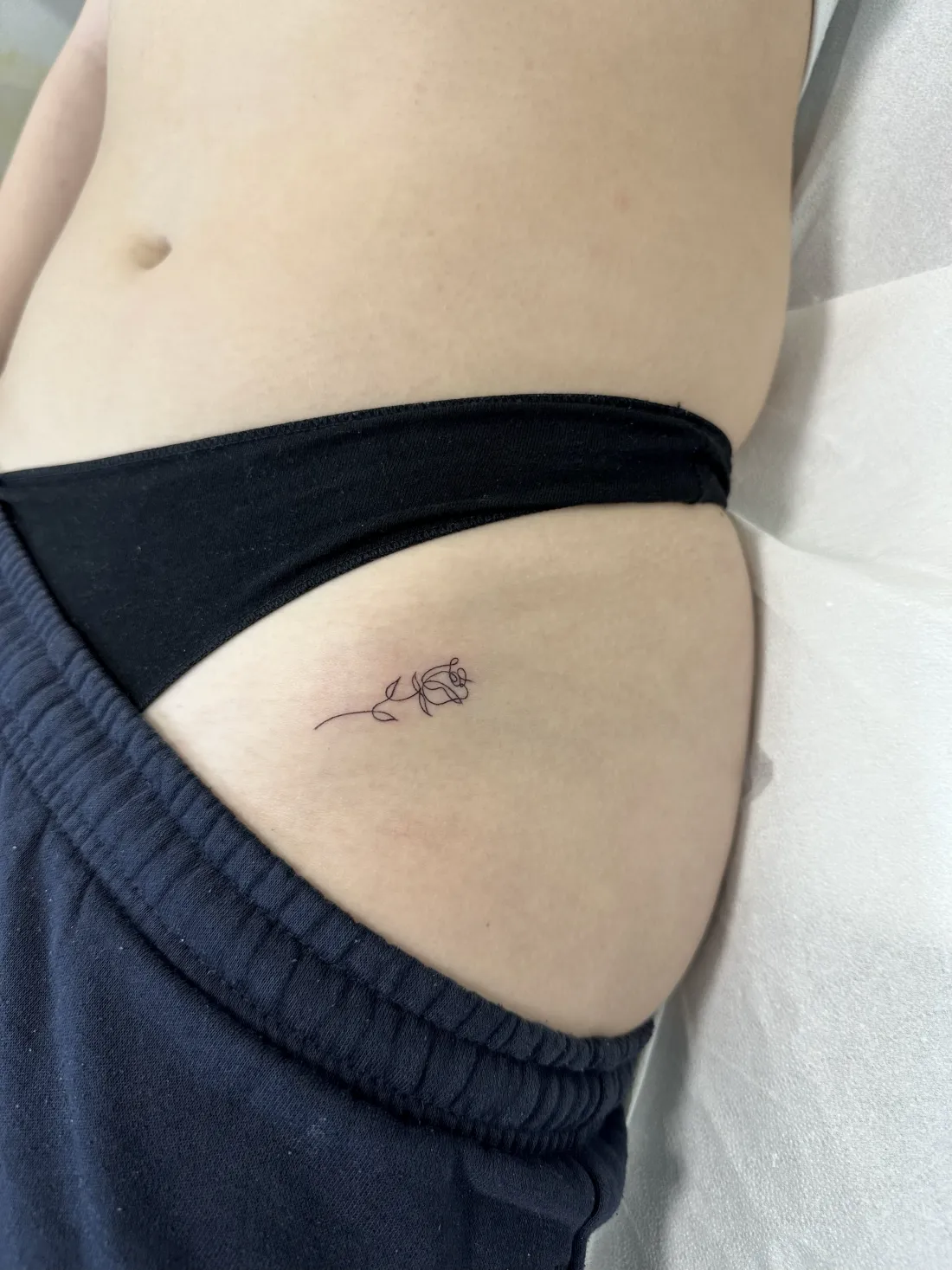 Fine Line — Fine Line Tattoo von Marko