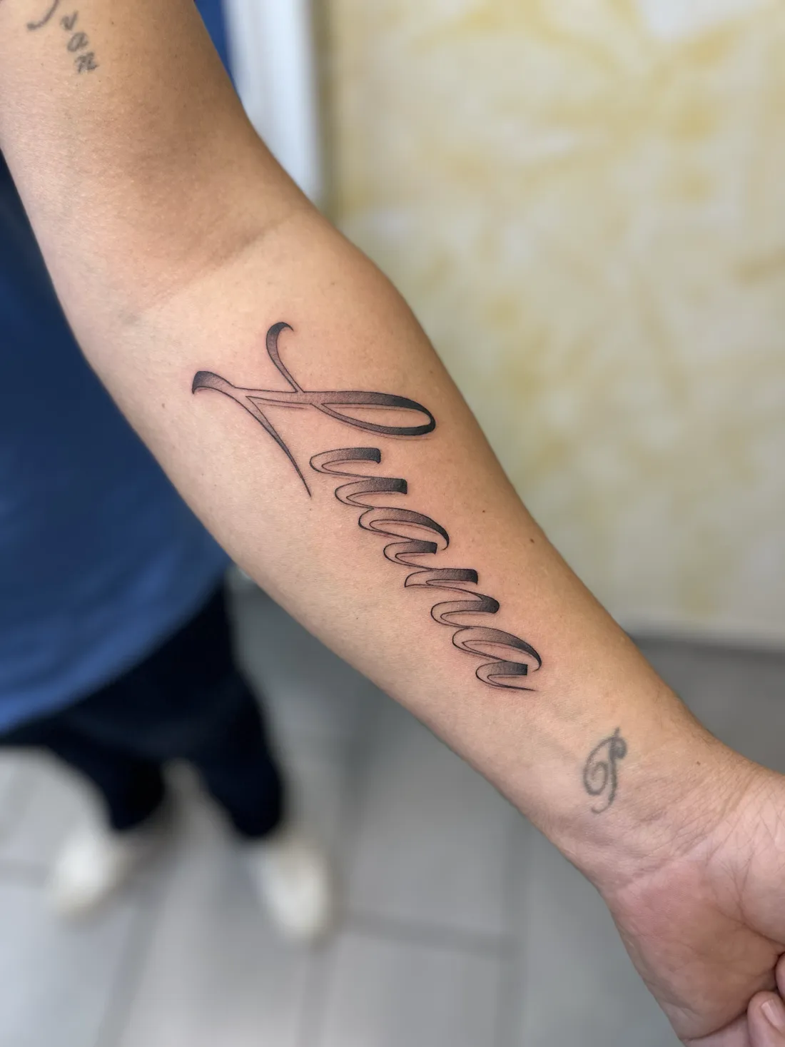 Lettering — Lettering Tattoo von Marko