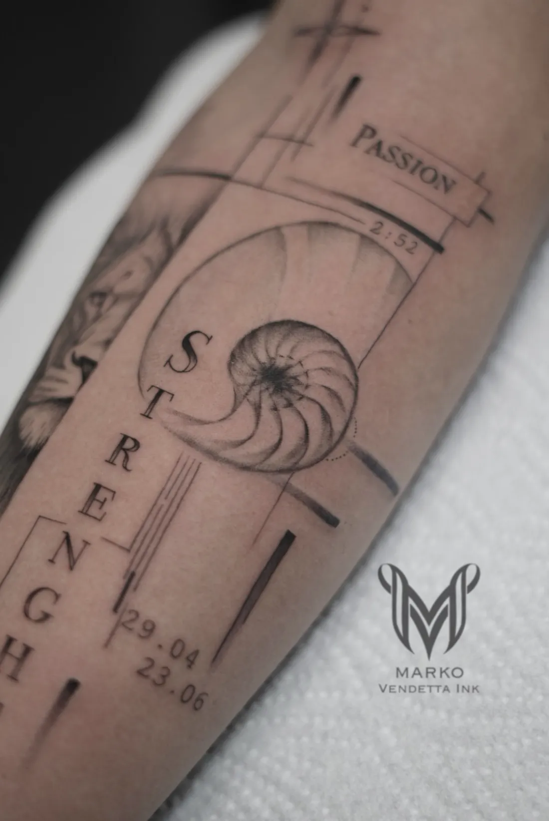 Concept Art — Concept Art Tattoo von Marko