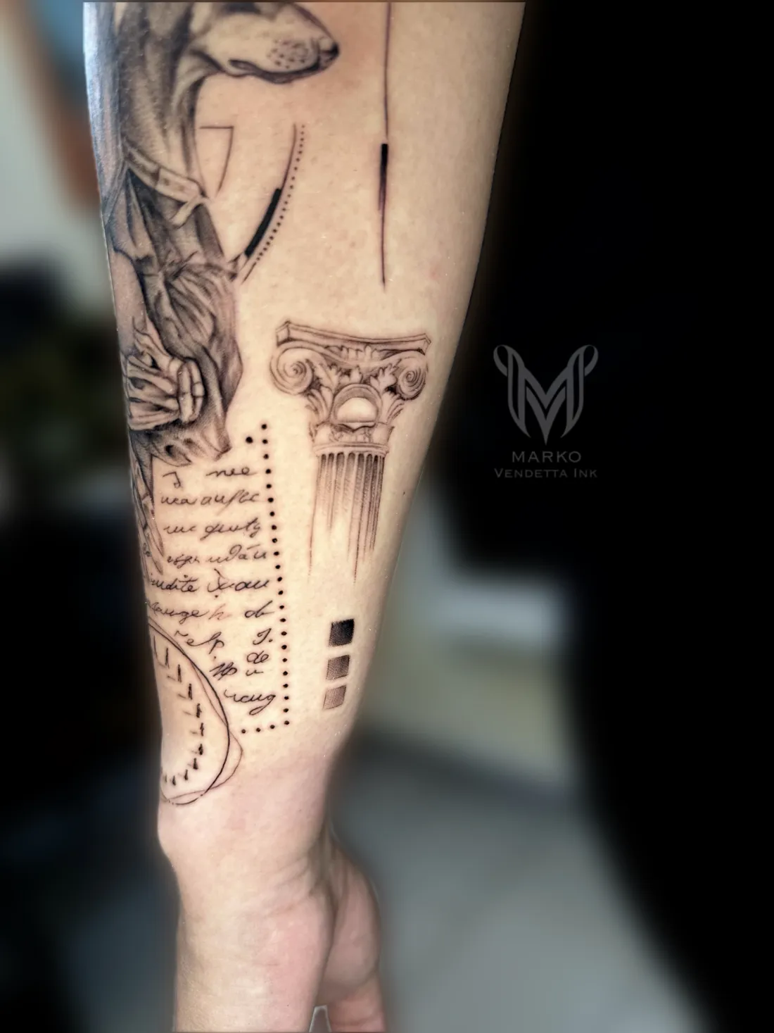 Concept Art — Concept Art Tattoo von Marko