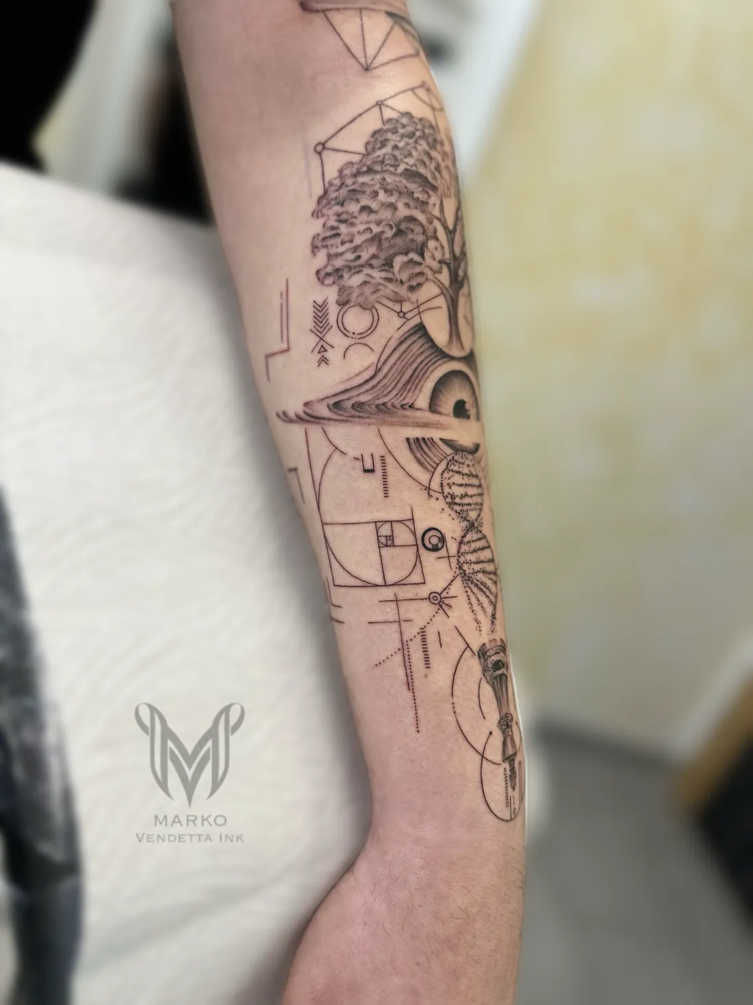 Concept Art — Concept Art Tattoo von Marko