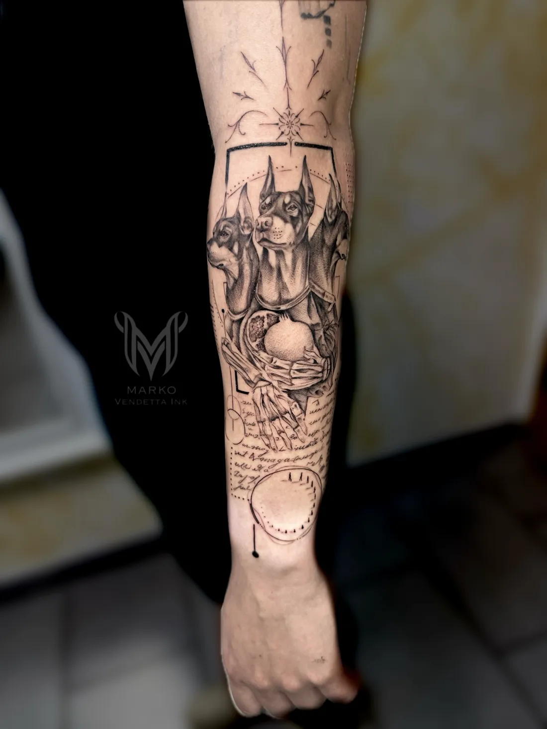 Concept Art — Concept Art Tattoo von Marko