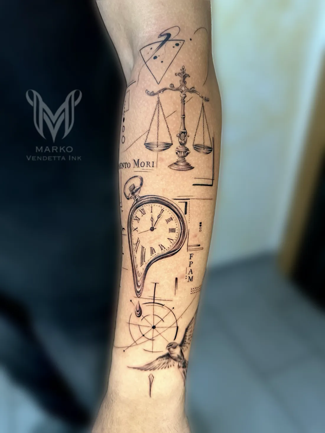 Concept Art — Concept Art Tattoo von Marko