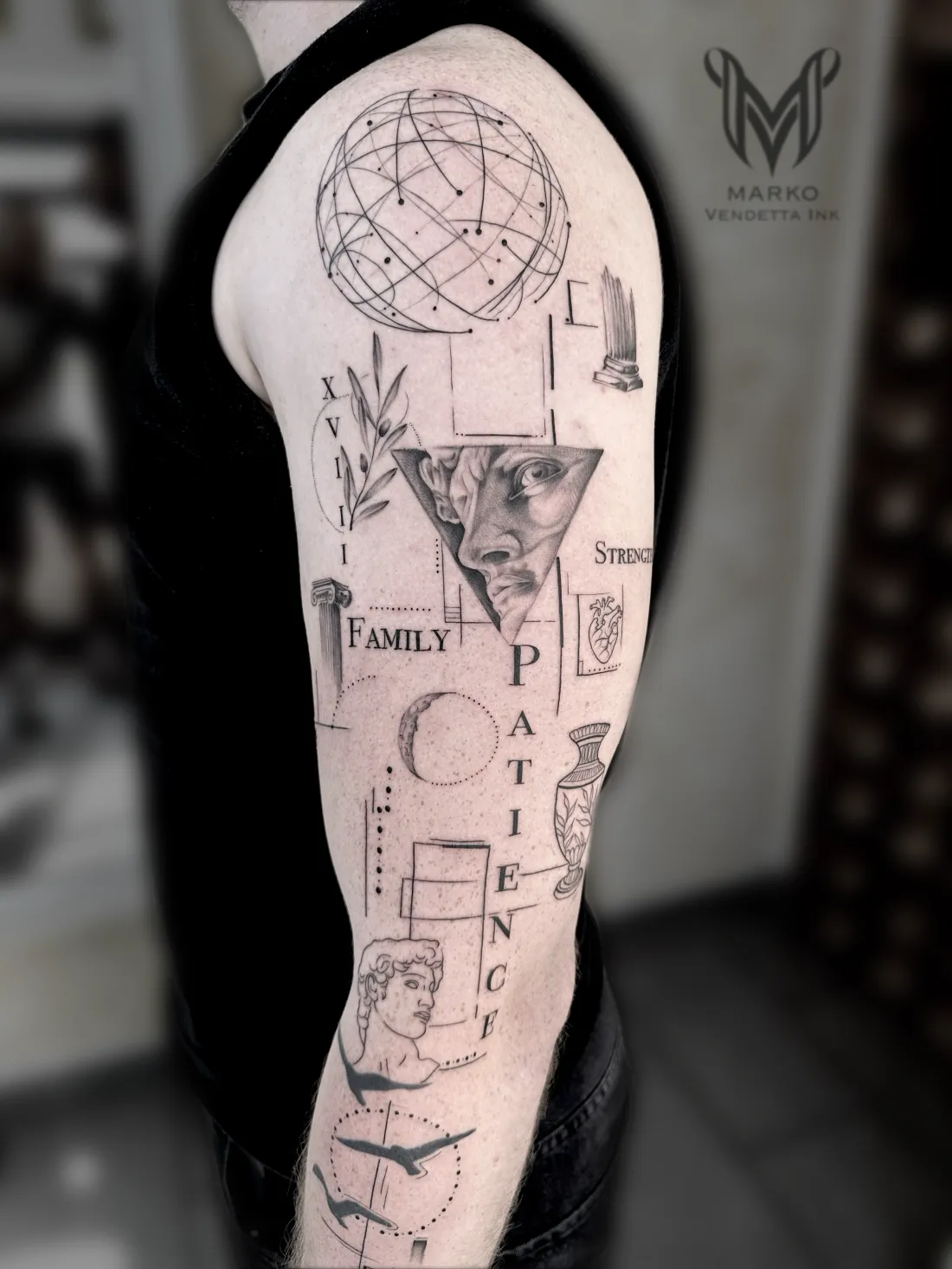 Concept Art — Concept Art Tattoo von Marko