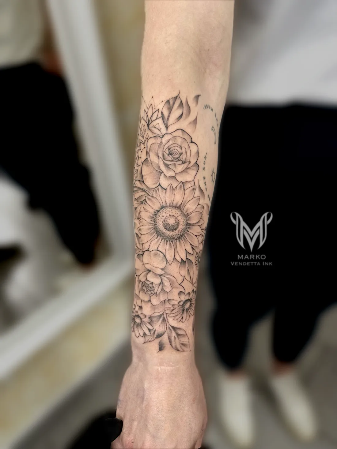 Flowers — Flowers Tattoo von Marko